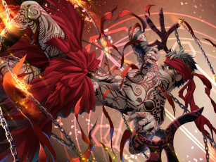 Картинка аниме fate stay+night avenger парень