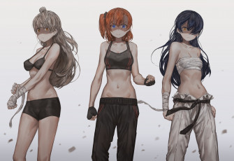 Картинка аниме love+live +school+idol+project minami kotori kousaka honoka sonoda umi