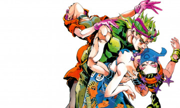 Картинка аниме jojo`s+bizarre+adventure танец