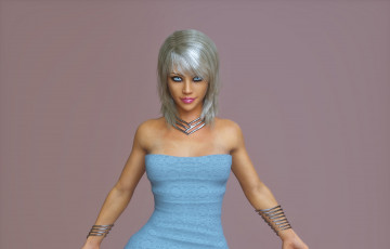 Картинка 3д+графика люди+ people фон взгляд девушка