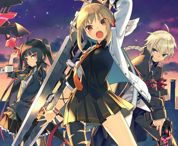 Обои картинки фото аниме, soul worker, soul, worker