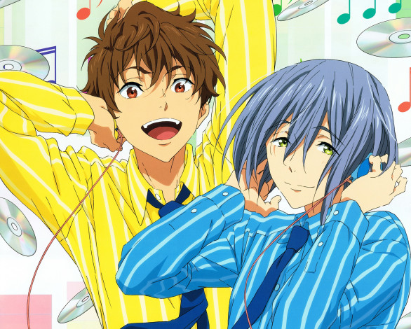 Обои картинки фото аниме, free, мальчики