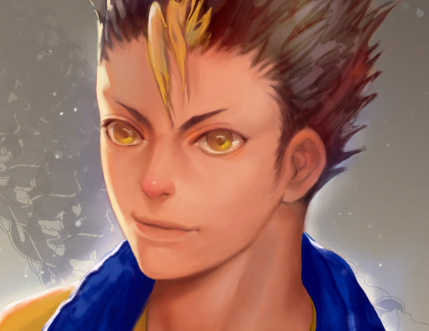 Обои картинки фото аниме, haikyuu, нишиноя