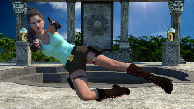 Обои картинки фото 3д графика, фантазия , fantasy, интерьер, девушки, взгляд, фон