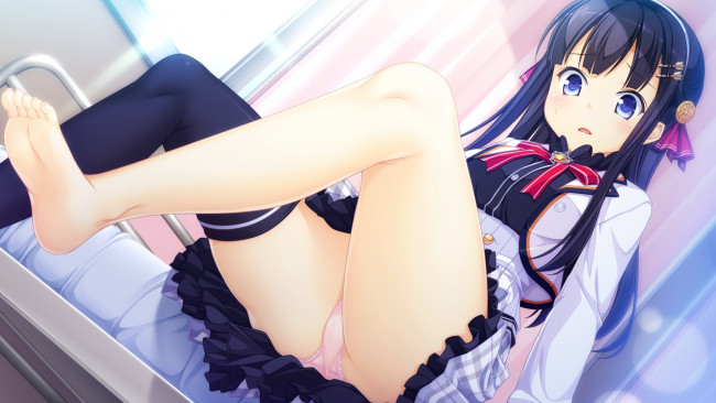 Обои картинки фото аниме, world election, девушка, взгляд, фон