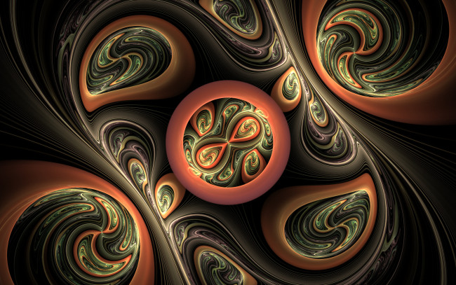 Обои картинки фото 3д графика, фракталы , fractal, цвета, фон, узор