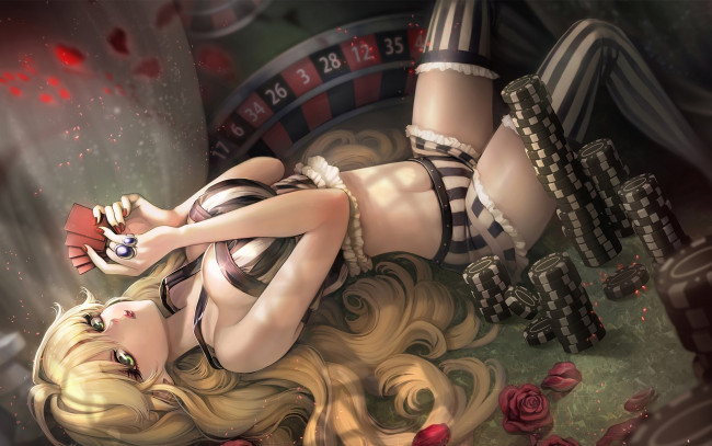 Обои картинки фото аниме, sword girls, фон, взгляд, девушка