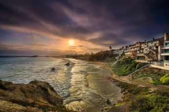 Картинка города -+пейзажи побережье