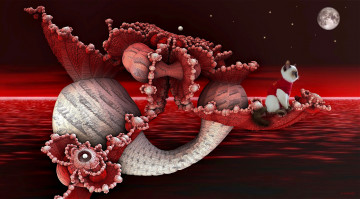 Картинка 3д+графика абстракция+ abstract узор фон цвета