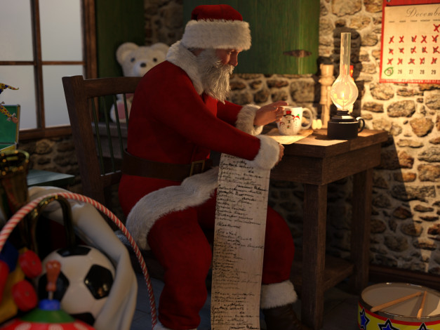 Обои картинки фото праздничные, дед мороз,  санта клаус, дед, мороз