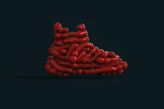 Обои картинки фото 3д графика, другое , other, фон, обувь