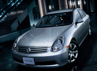 Картинка автомобили nissan datsun светлый здание скайлайн ниссан