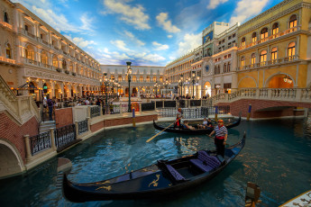Картинка grand+canal+shoppes +the+venetian +las+vegas города лас-вегас+ сша простор