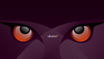 Картинка компьютеры ubuntu+linux фон логотип