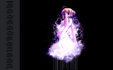 Картинка календари аниме взгляд девушка