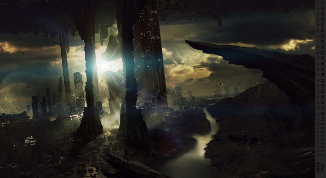 Обои картинки фото календари, фэнтези, сооружение