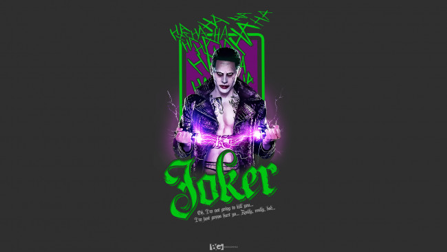 Обои картинки фото рисованное, кино, joker, suicide, squad, dceu, jared, leto