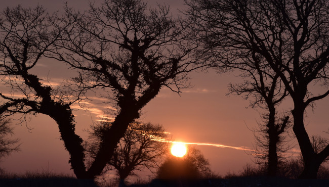 Обои картинки фото природа, восходы, закаты, простор