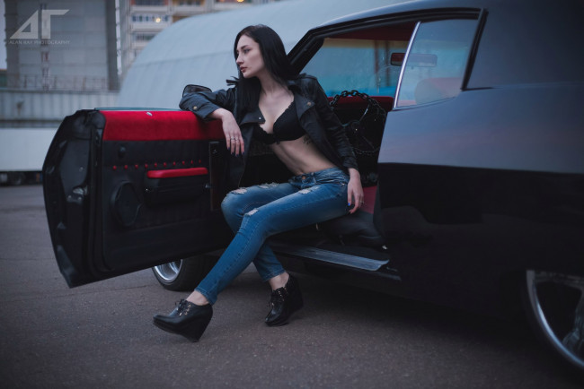 Обои картинки фото автомобили, -авто с девушками, авто, девушки