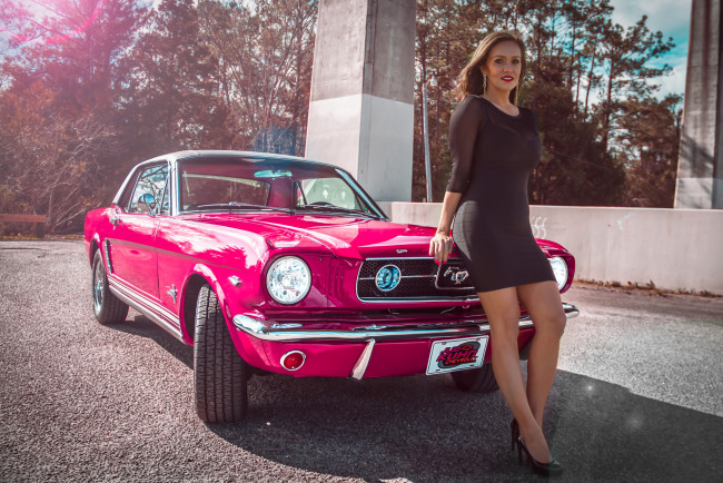 Обои картинки фото автомобили, -авто с девушками, девушки, авто