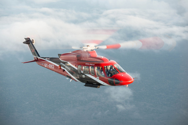 Обои картинки фото s-76d, авиация, вертолёты, вертушка