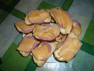 Картинка еда бутерброды +гамбургеры +канапе сыр колбаса хлеб