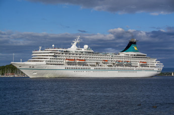 Картинка artania корабли лайнеры круиз лайнер