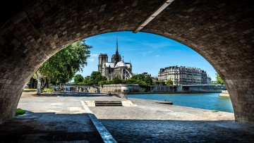 Картинка notre+dame+de+paris города париж+ франция notre dame de paris