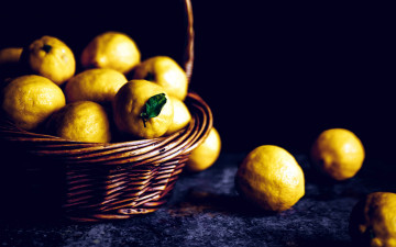 Картинка еда цитрусы лимоны