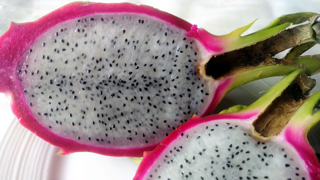 Обои картинки фото еда, питахайя, экзотика