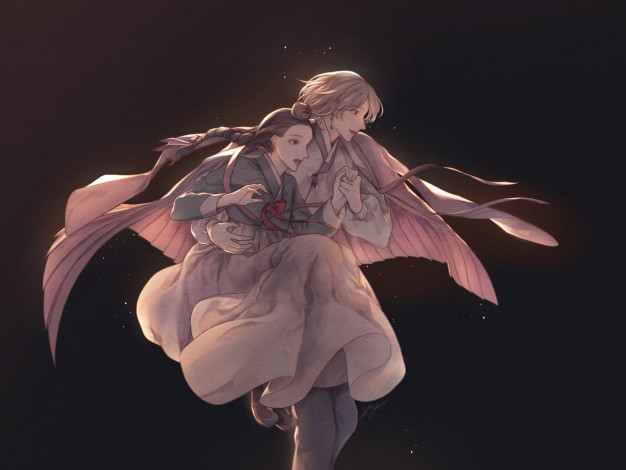 Обои картинки фото аниме, howl`s moving castle, ходячий, замок