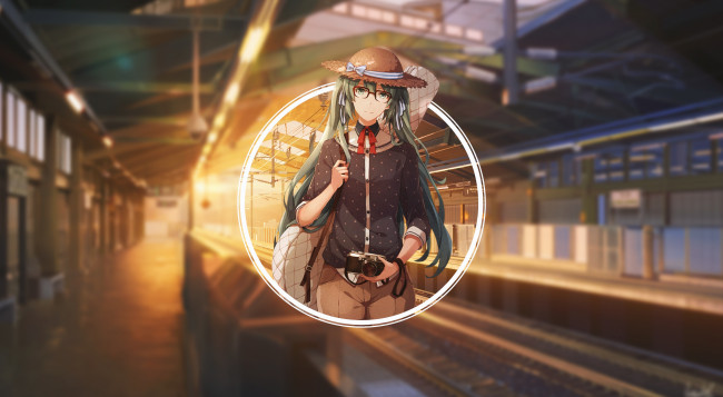 Обои картинки фото аниме, vocaloid, вокалойд