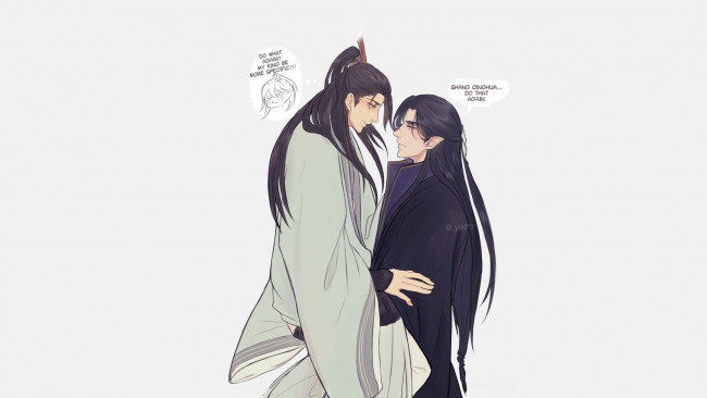 Обои картинки фото аниме, the scum villain’s , self-saving,  system, система, спаси, себя, сам, для, главного, злодея, chuan, shu, zijiu, zhinan, мосян, тунсю