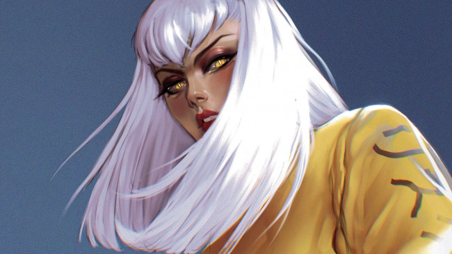 Обои картинки фото видео игры, league of legends, evelynn, лицо