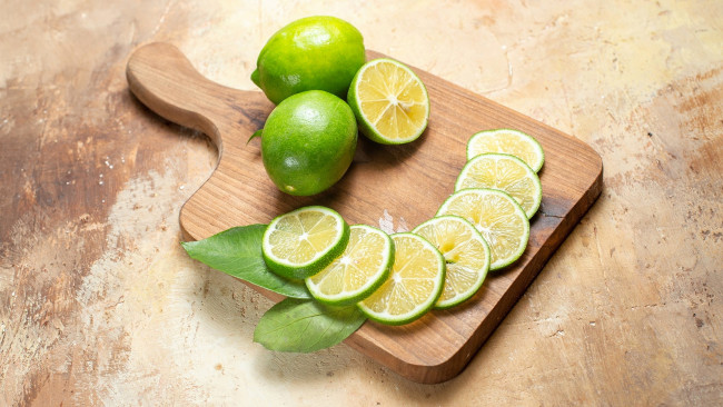Обои картинки фото еда, цитрусы, лаймы