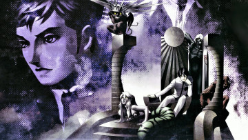 Картинка видео+игры shin+megami+tensei +persona+3 персонажи трон