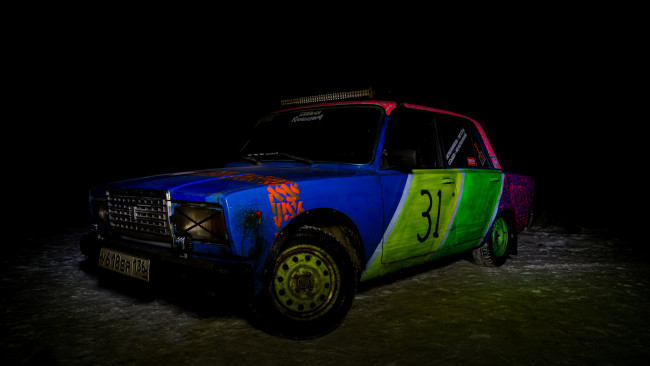 Обои картинки фото автомобили, ваз, lada, 2107