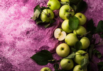 Картинка еда яблоки