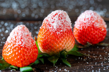 Картинка еда клубника +земляника ягоды