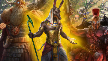 обоя age of mythology,  retold, видео игры, age, of, mythology, retold