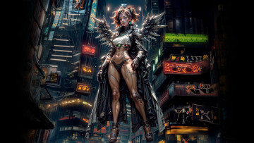 Картинка фэнтези роботы +киборги +механизмы нейросети графика нейроарт ai art нейронные сети рисунки нейро искусство нейрографика graphics neuroart neural networks drawings neuro neurography