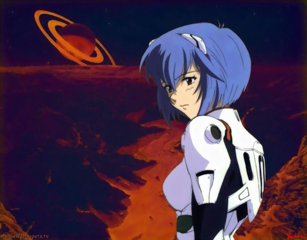 Обои картинки фото аниме, evangelion