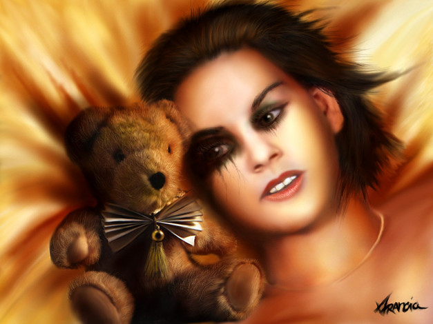 Обои картинки фото рисованные, люди