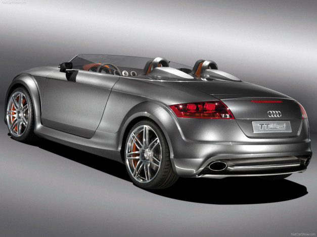 Обои картинки фото tt, сlubsport, quattro, concept, 2007, автомобили, audi