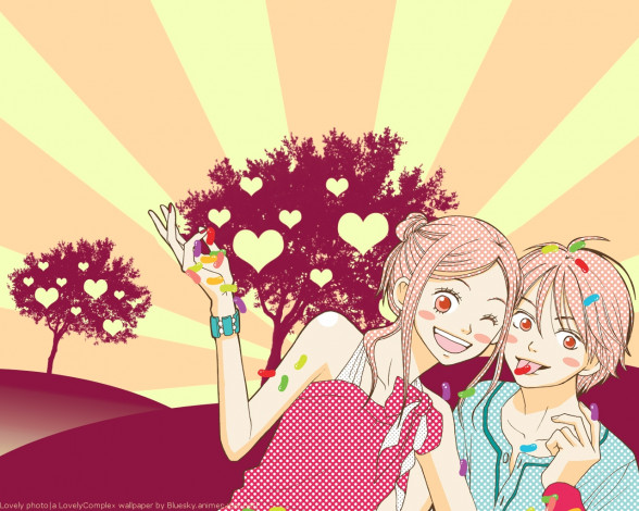 Обои картинки фото аниме, lovely, complex