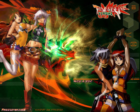 Картинка burst angel аниме bakuretsu tenshi