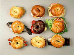 Картинка еда бутерброды гамбургеры канапе