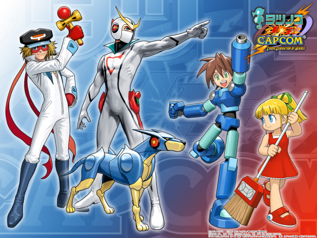 Обои картинки фото аниме, capcom