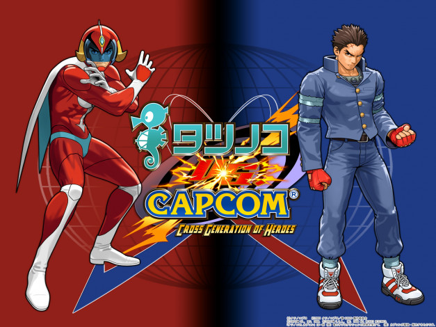 Обои картинки фото capcom, аниме