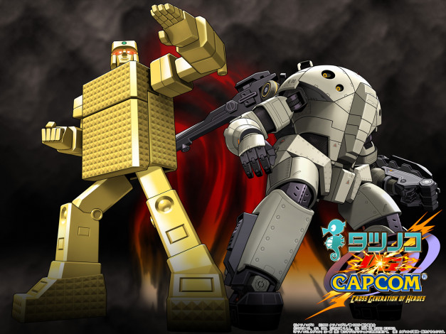 Обои картинки фото capcom, аниме